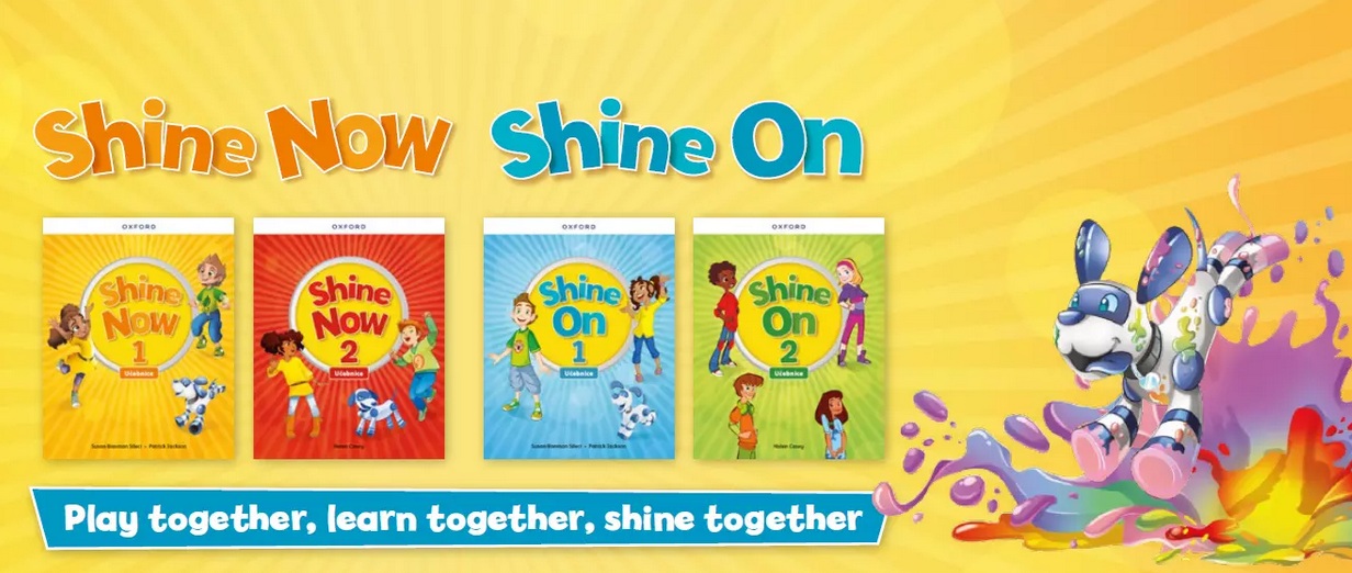  Řada učebnic a pracovních sešitů SHINE